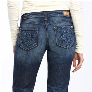 Paige premium boot cut Hollywood hills rebel jeans